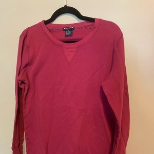 Architect long sleeved pink thermal shirt